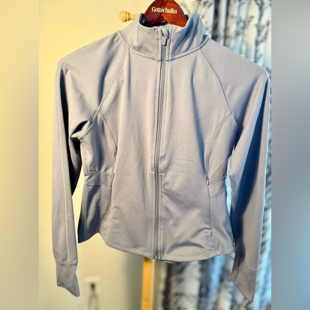 Jockey Women’s Gray Yoga Full Zip Jacket